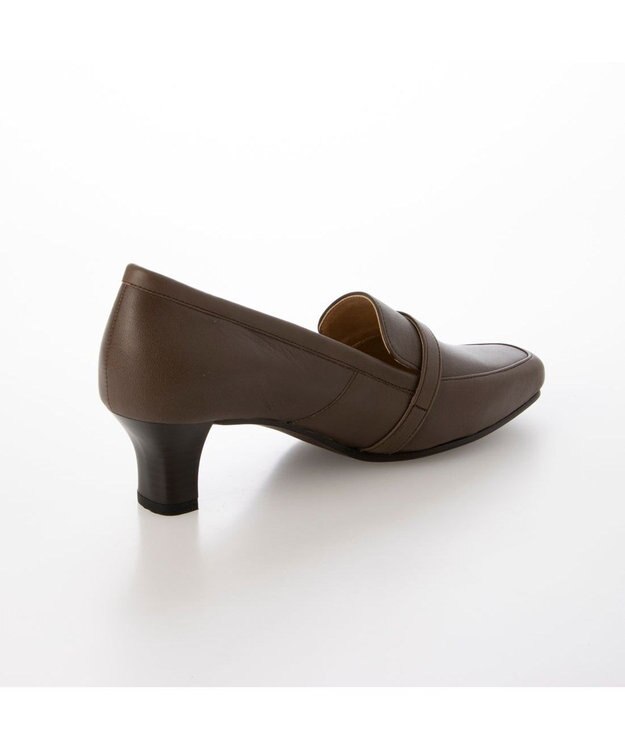 ing <ing>ベルトデザインヒールローファー オーク