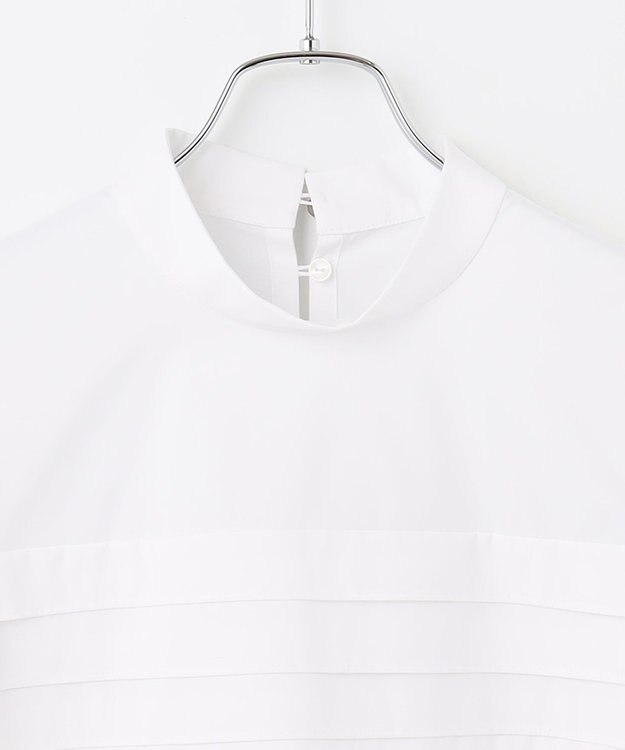 #Newans 【ANSWER for Co-Creation】ラインデザインチュニック ホワイト系