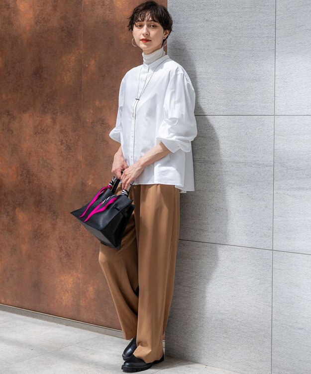 23区 バー スライド ラリエット ネックレス シルバー系