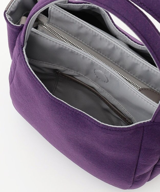 Y'SACCS フェルトトート　Sサイズ パープル