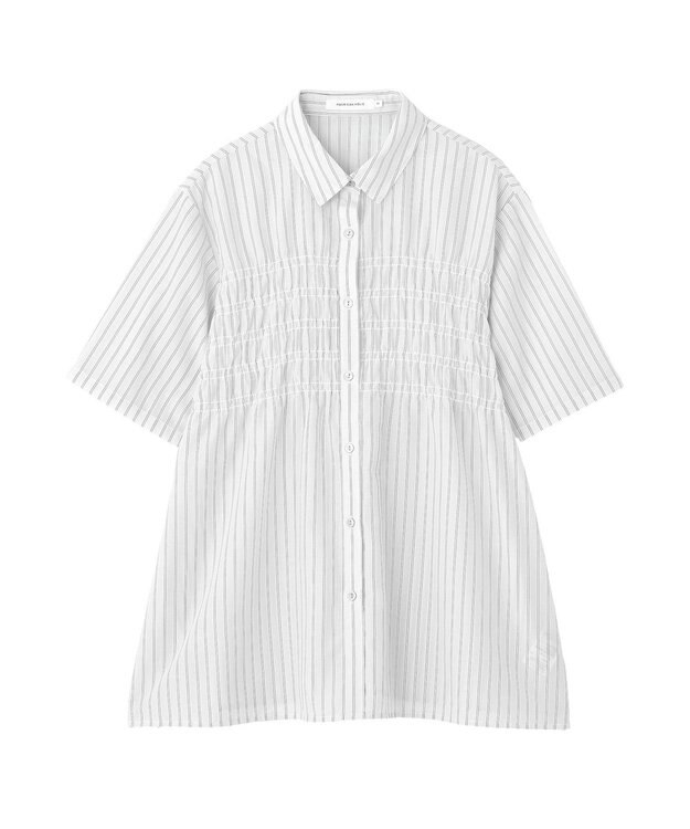AMERICAN HOLIC シャーリング半袖シャツ Light Gray