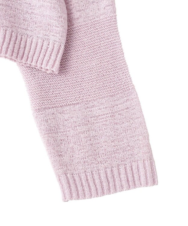 YECCA VECCA テープヤーンルーズニットプルオーバー Pink