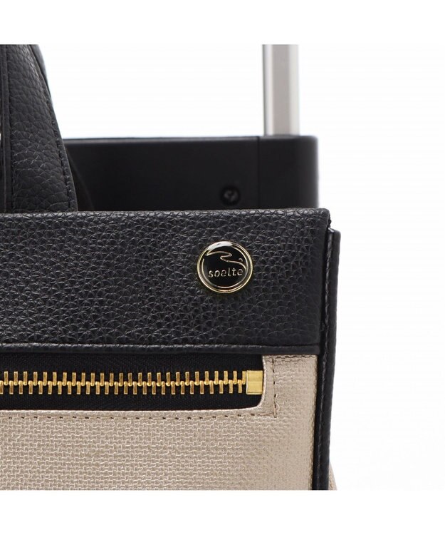 ACE BAGS & LUGGAGE soelte カランド2 お買い物キャリー ショッピングカート 16L 35984 ソエルテ ベージュ