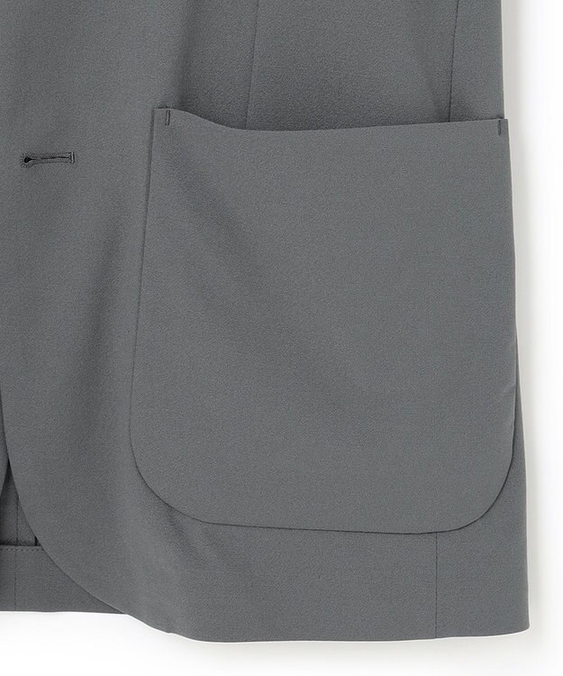 JOSEPH HOMME ハイゲージアムンゼンジャージー  ジャケット ライトグレー系