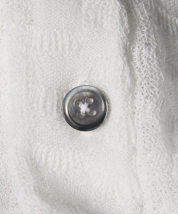 Paul Smith シアークルーネック カーディガン ホワイト