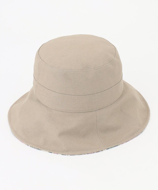 J.PRESS LADIES 【洗える・畳める】 LIBERTY リネン ハット ベージュ系