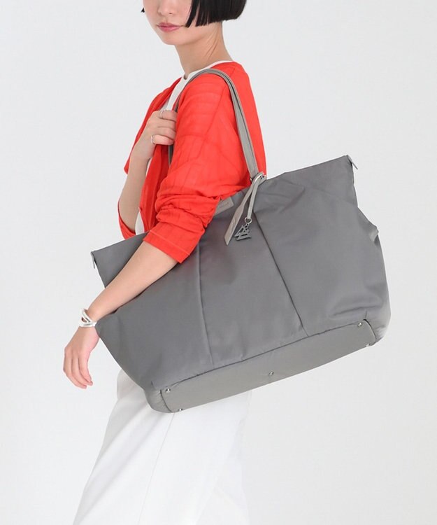 ACE BAGS & LUGGAGE W&.Day/Night スック トートバッグ B4 15.6インチPC 15185 ダブルアンドデイナイト グレー