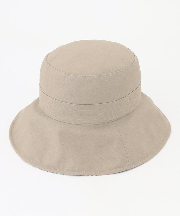 J.PRESS LADIES 【洗える・畳める】 LIBERTY リネン ハット ベージュ系