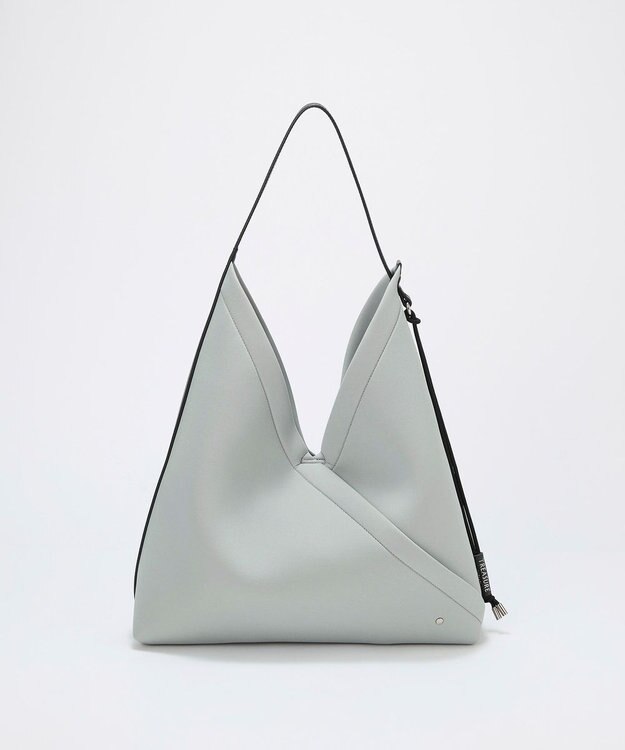 TOPKAPI 【TREASURE TOPKAPI】ネオプレン 2way ワンハンドル ショルダーバッグ ポーチ付き ライトグレー