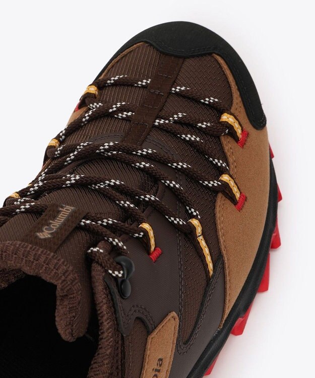 Columbia Columbia/ セイバー シックス ロー アウトドライ ワイド /コロンビア Bark、 Red Spark