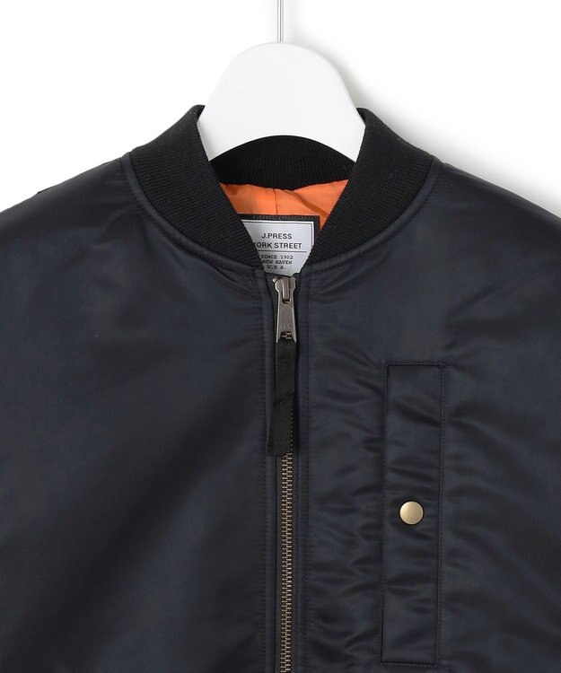 J.PRESS YORK STREET 【WOMEN】MA-1 ボア アウター ブラック系