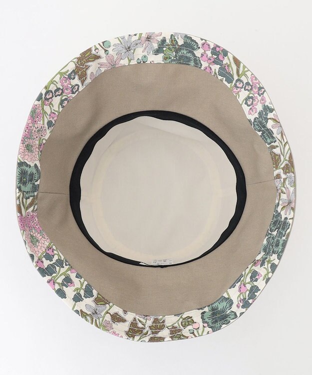 J.PRESS LADIES 【洗える・畳める】 LIBERTY リネン ハット ベージュ系