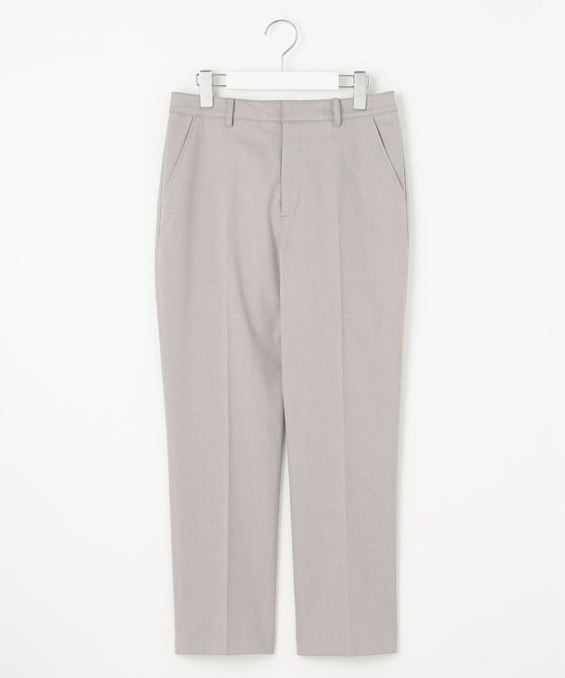 J.PRESS LADIES L 【セットアップ対応・洗える・撥水・防汚】コットンFITTYシャーク テーパード パンツ ベージュ系