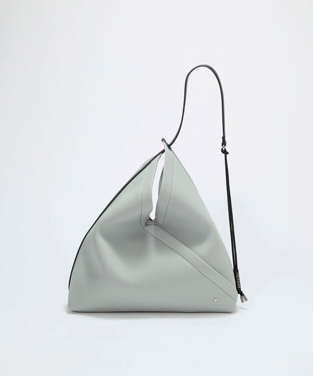 TOPKAPI 【TREASURE TOPKAPI】ネオプレン 2way ワンハンドル ショルダーバッグ ポーチ付き ライトグレー