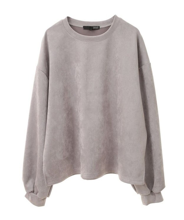 Green Parks ・ＳＵＧＡＲ　ＳＰＯＯＮ　スエードポンチプルオーバ Gray