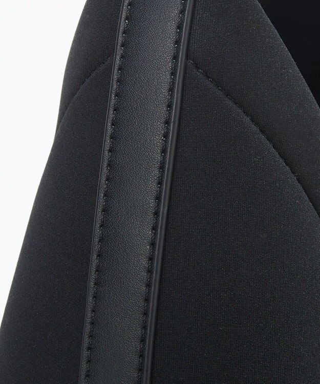 TOPKAPI 【TREASURE TOPKAPI】ネオプレン 2way ワンハンドル ショルダーバッグ ポーチ付き ブラック