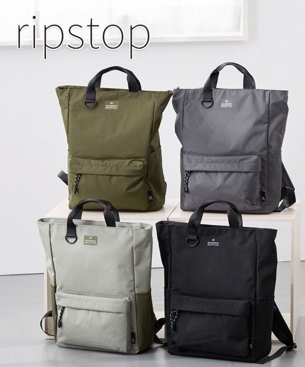 ROOTOTE 3559【ルートート】SC.セオルー.リップストップ-A 01：ブラック