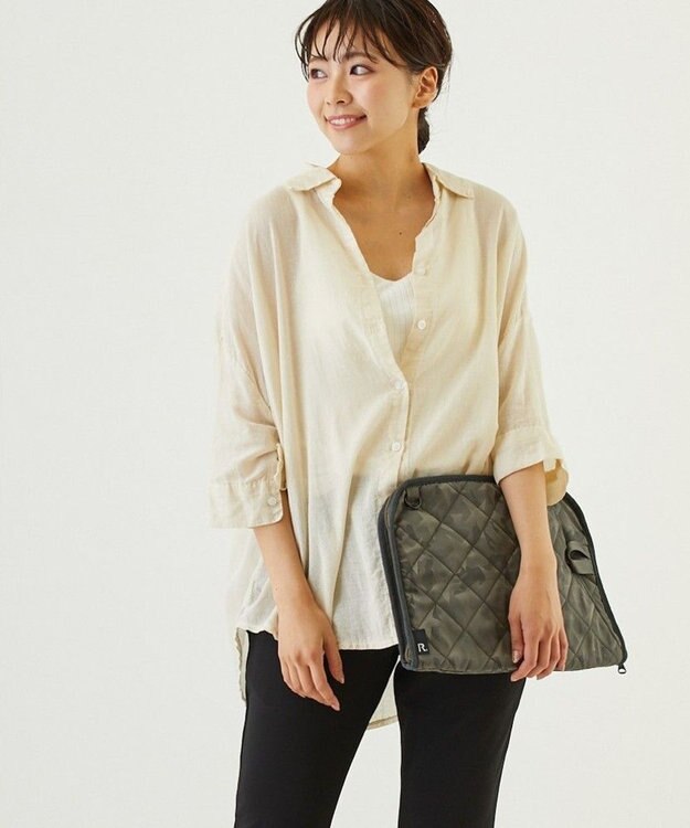 ROOTOTE 6798【PCケース：星柄迷彩】/ LT.ピモッテ.キルトスター-B 02：スターカーキ