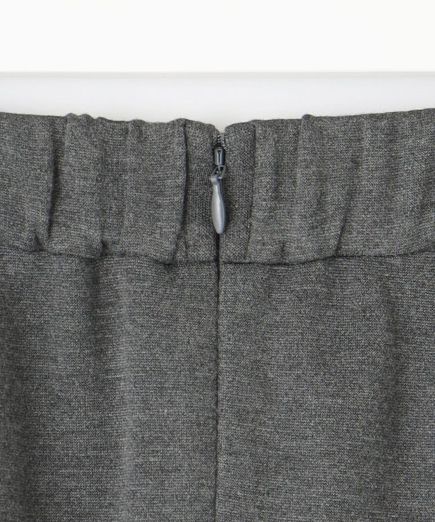 J.PRESS LADIES 【洗える】デュアルウォームポンチ スカート グレー系