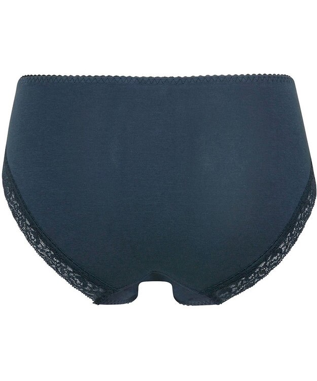 Wing ショーツ KB2060とペア 綿混素材（身生地部） やさしいはきごこち ナチュラルアップブラ はきこみ丈あさめ KF3360 ウイング／ワコール ダークブラウン