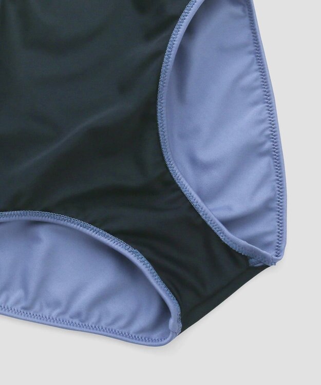 San-ai Resort（三愛水着楽園） ワコール定番商品カップ使用GHIカップの大きなお胸に対応【グラマラスフィット】ワイヤーAライン水着　9D-M　【San-ai Resort（サンアイリゾート）】 ブルー