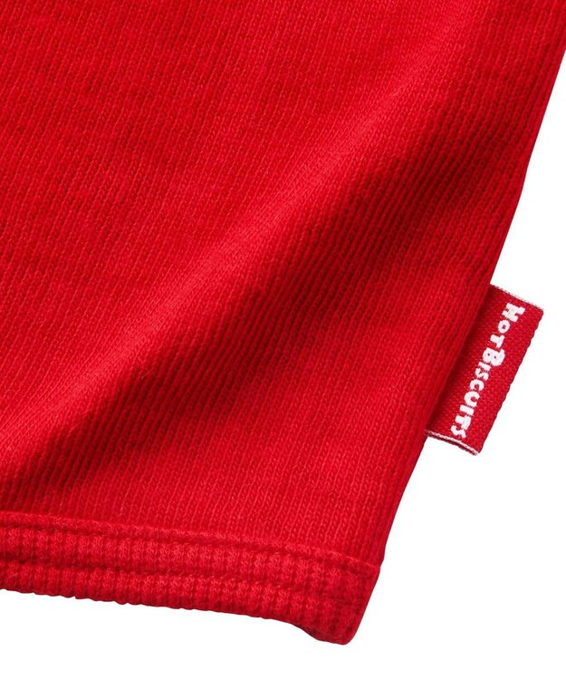 MIKI HOUSE HOT BISCUITS 【70-110cm】 接結天竺素材 ベスト 赤