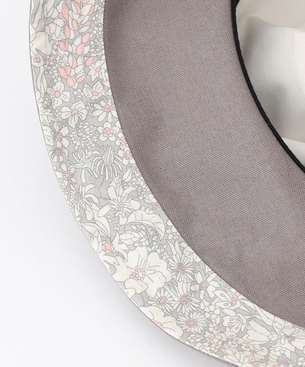 J.PRESS LADIES 【洗える・畳める】 LIBERTY リネン ハット グレー系