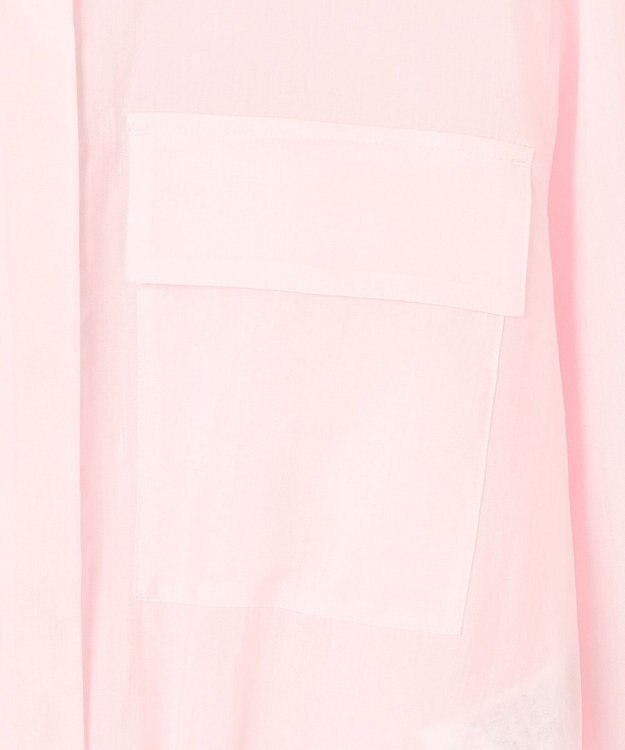BEIGE， 【洗える・Precious 6月号掲載】PAULINE / ビックポケットドロストリネンブラウス  Light Pink