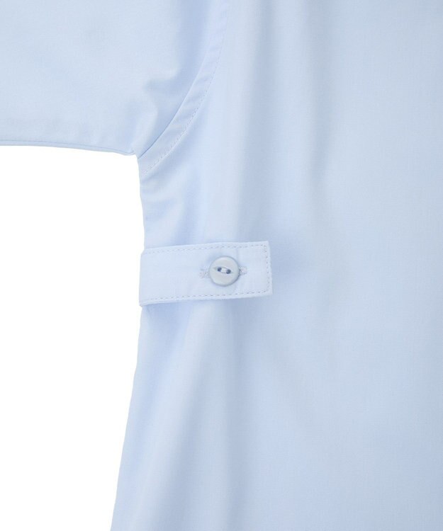 CRAFT STANDARD BOUTIQUE サイドベルトシャツ Sax