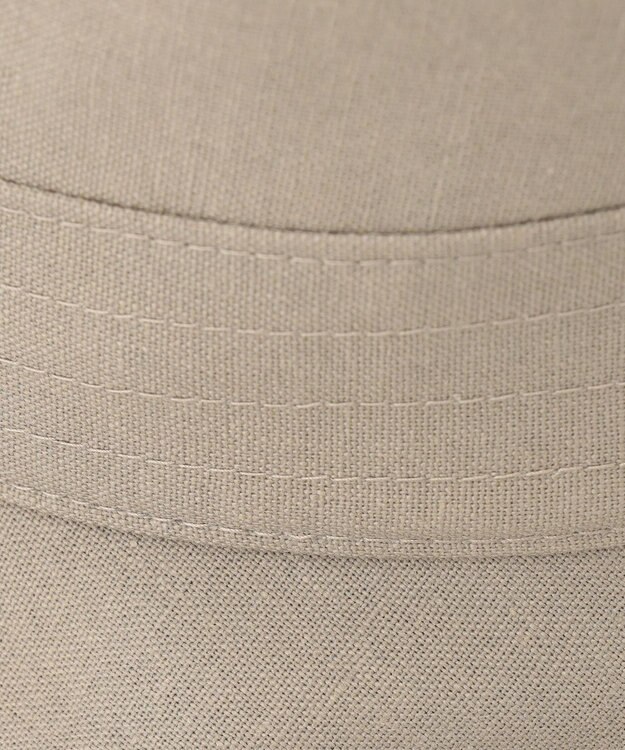 J.PRESS LADIES 【洗える・畳める】 LIBERTY リネン ハット ベージュ系