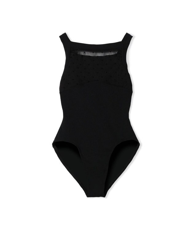 Chacott キャミソールレオタード ブラック