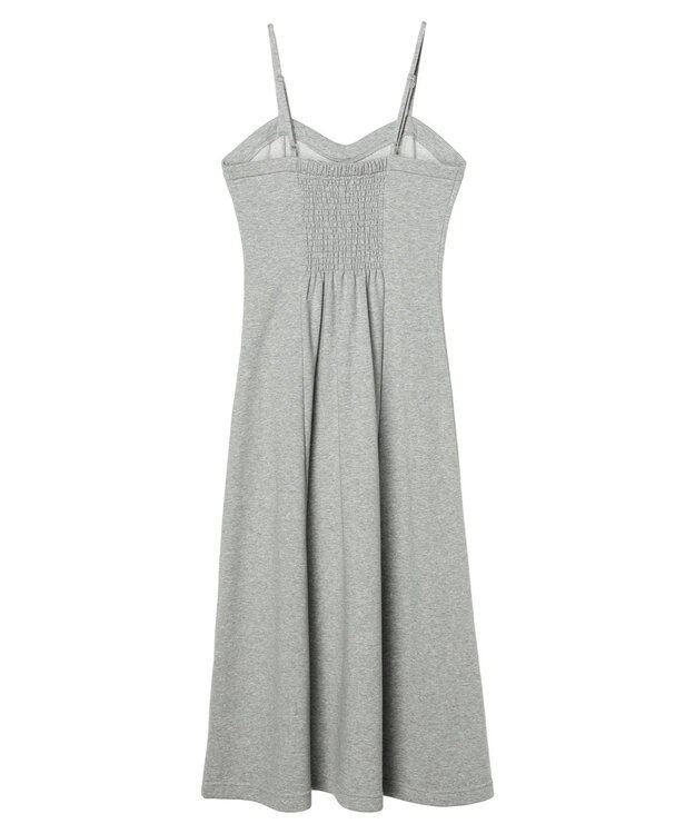 earth music&ecology スウェットキャミワンピース Gray Mixture