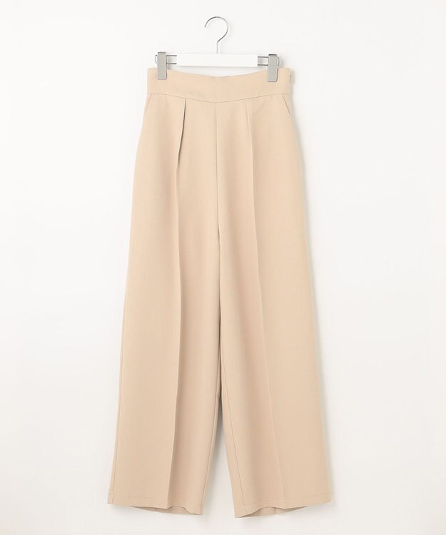 Feroux サスペンダー付きハイウエスト パンツ ベージュ系