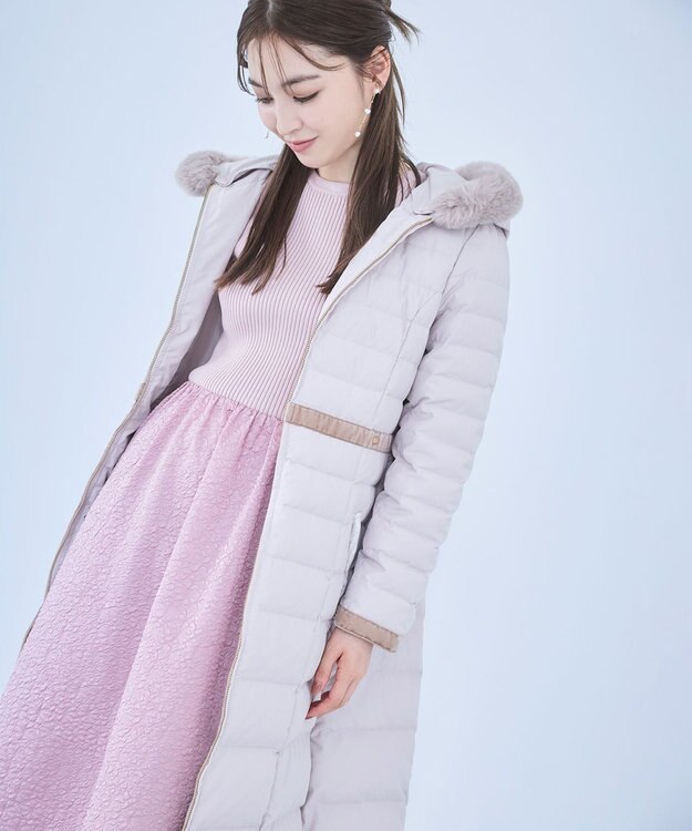 TOCCA 【洗える】FLOWER PATH ドレス ピンク系