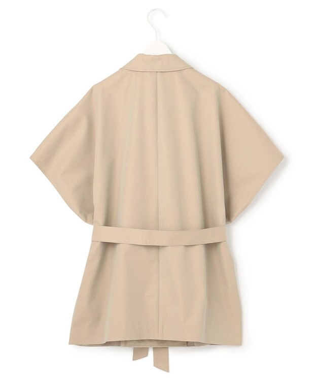 ICB L ハーフスリーブトレンチ シャンブレーベージュ系