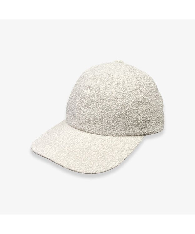 林八百吉商店 un chapeau  シャーリングキャップ アイボリー