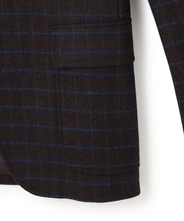 J.PRESS MEN 【LOVAT / ラバット】カントリーチェック ツイードジャケット / Authentic-Fit ダークブラウン系4