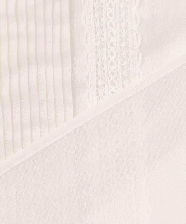 BEIGE， MONSIGNY / ギャザーブラウス Ecru