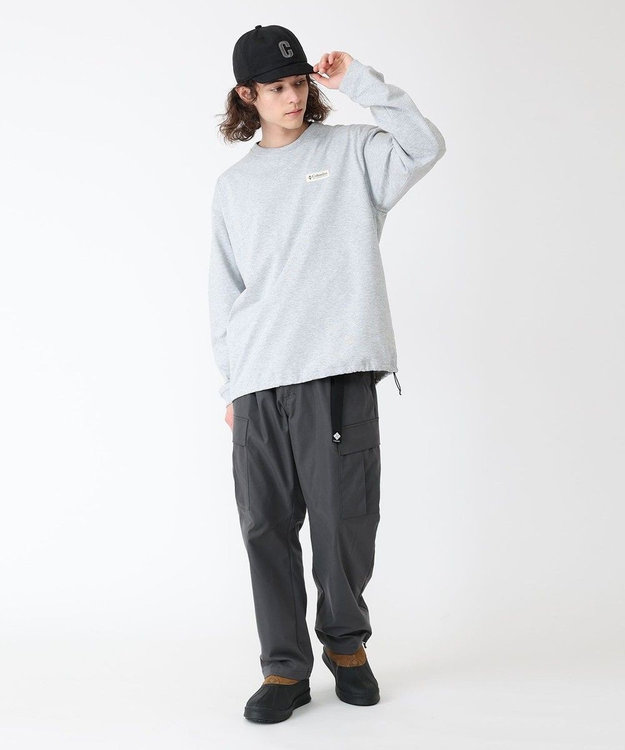 Columbia Columbia/ クロックドリバーロングスリーブティー /コロンビア Columbia Grey Heather