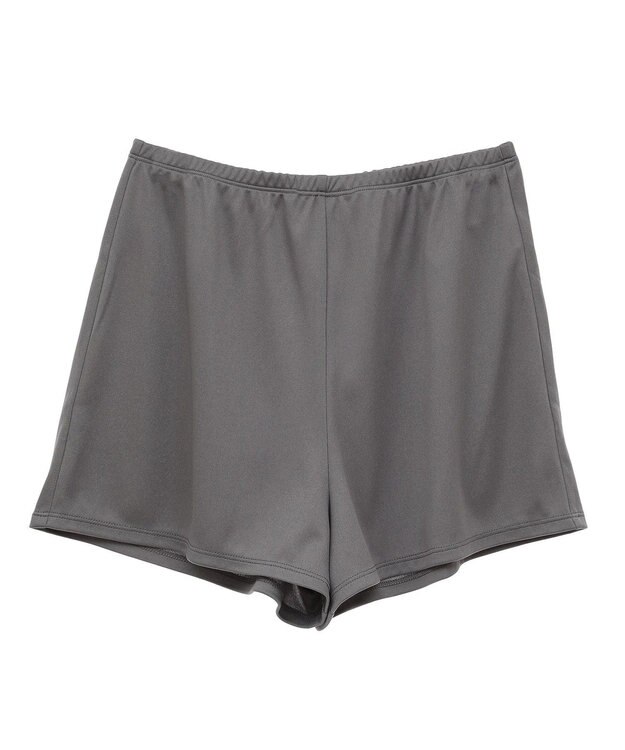 earth music&ecology ベルト付きプリーツミニスカート Gray