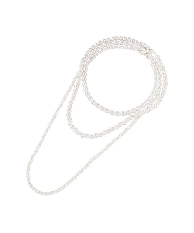 AMERICAN HOLIC マルチウェイパールレンネックレス Off White