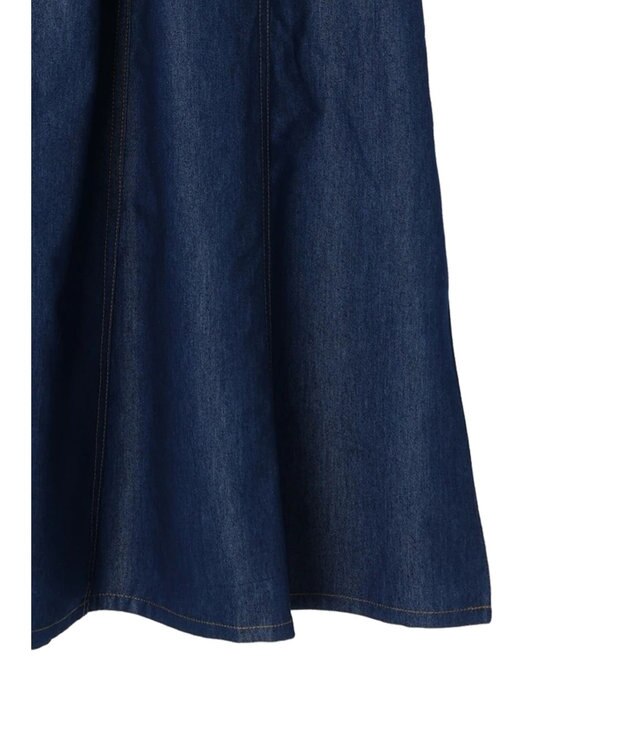 Green Parks Ｉ　デニムハギロングスカート Dark Indigo
