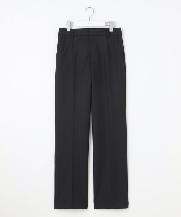 J.PRESS LADIES S 【セットアップ対応】BAHARIYE SOLID ストレート パンツ ブラック系