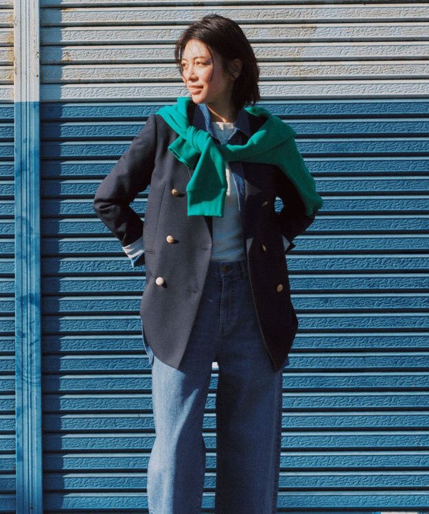 UNFILO L ハイストレッチ ドロストスウェット グリーン