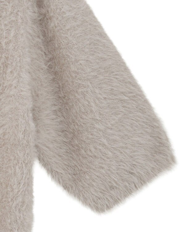 AMERICAN HOLIC フェザー半袖ニットプルオーバー Beige