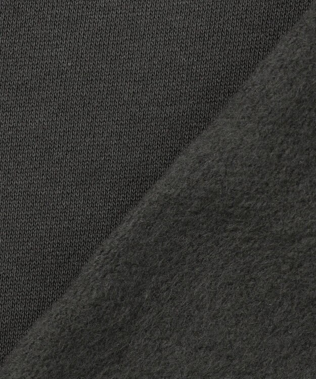 ANY 【洗濯機可】裏起毛スウェットハイネックプルオーバー チャコール