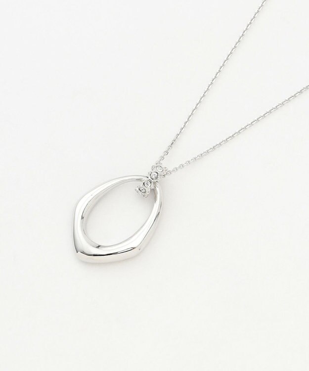 J.PRESS LADIES 【リバーシブル】エポ ネックレス ネイビー系