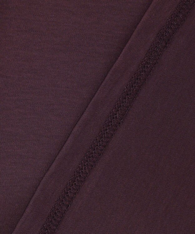 組曲 S 【先行予約】タッチミースムース ボリュームスリーブ カットソー マロンブラウン系