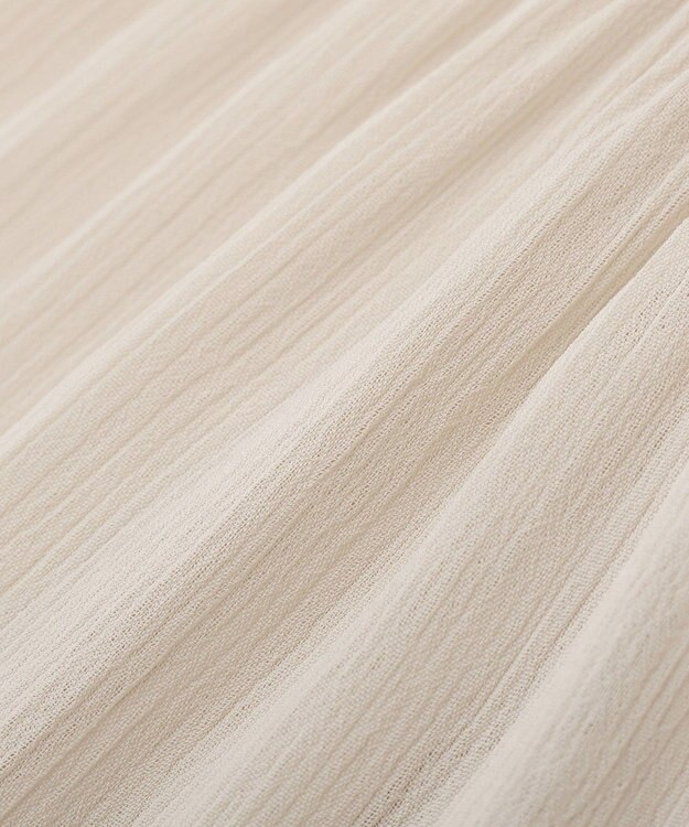 Green Parks 袖プリーツブラウス Beige