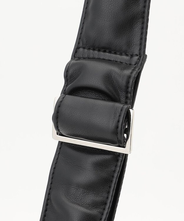 JOSEPH HOMME 新型【軽量/撥水】シンセティックソフトレザー　ワンショルダーバッグ Sサイズ ブラック系